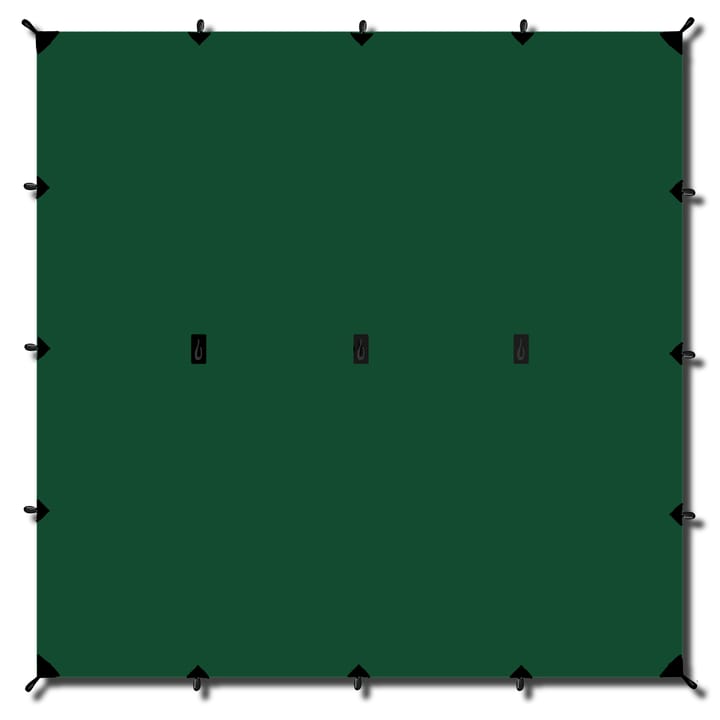 Eagle Products Tarp / Gapahuk med tau og plugger Eagle Products Eagle Products Tarp / Gapahuk med tau og plugger Eagle Products