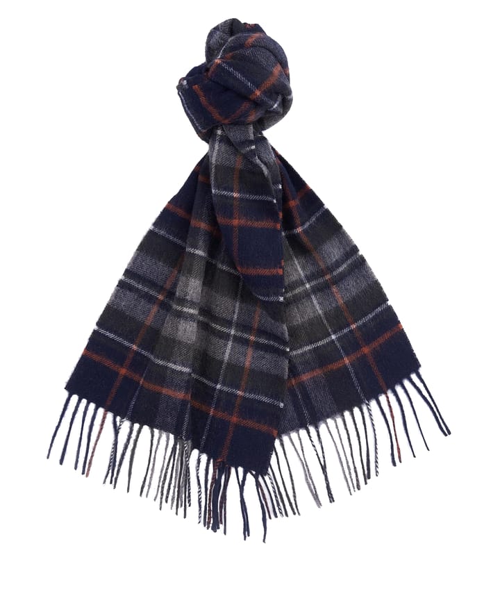 Barbour Unisex New Check Scarf Navy/Dark Ginger Barbour