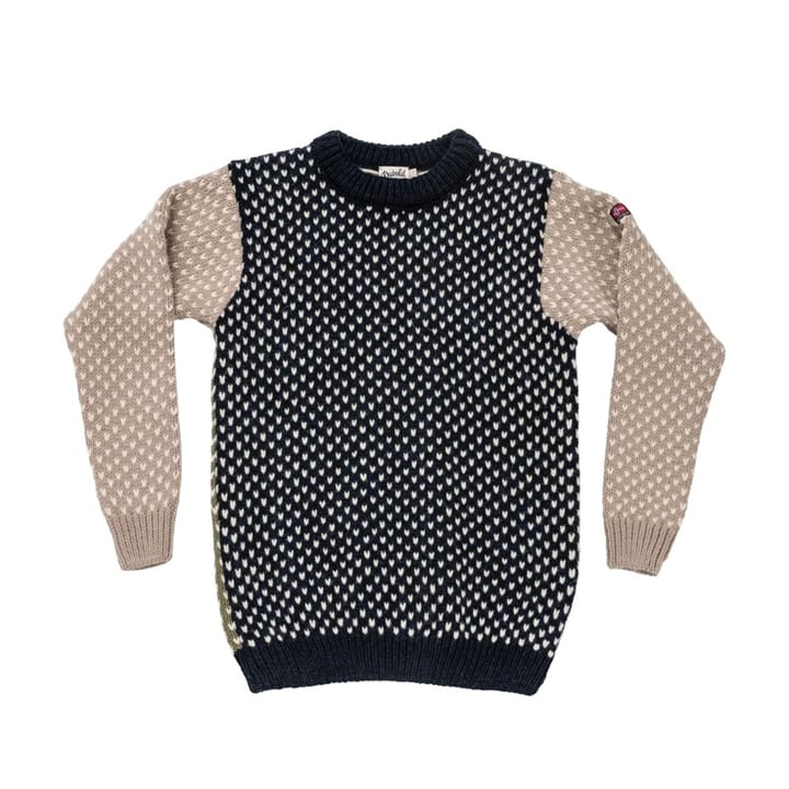 Devold Unisex Nordsjø Wool Sweater Navy/stone/olive Devold