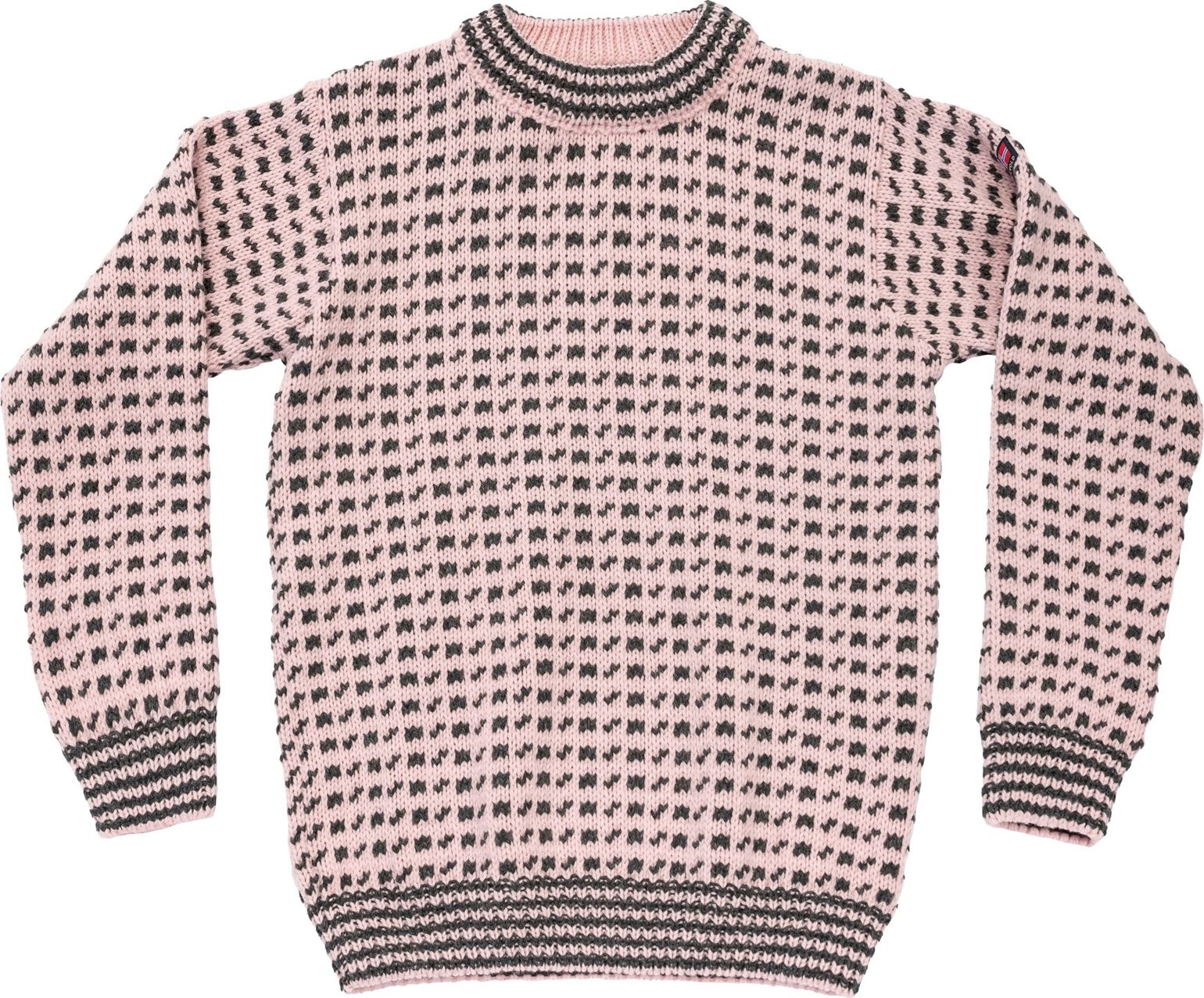 Devold Unisex Original Islender Wool Sweater Chalk Pink/Anthracite