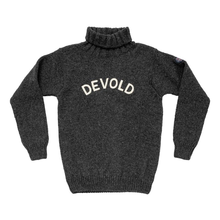 Devold Nansen Legacy High Neck Anthracite/offwhite Devold