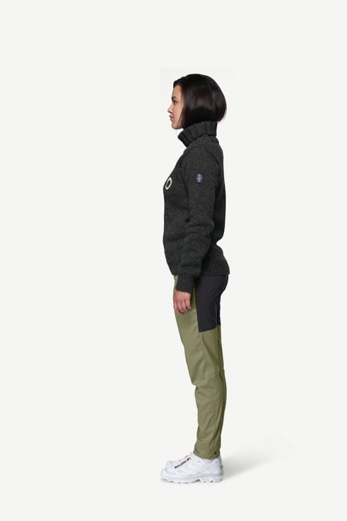 Devold Nansen Legacy High Neck Anthracite/offwhite Devold