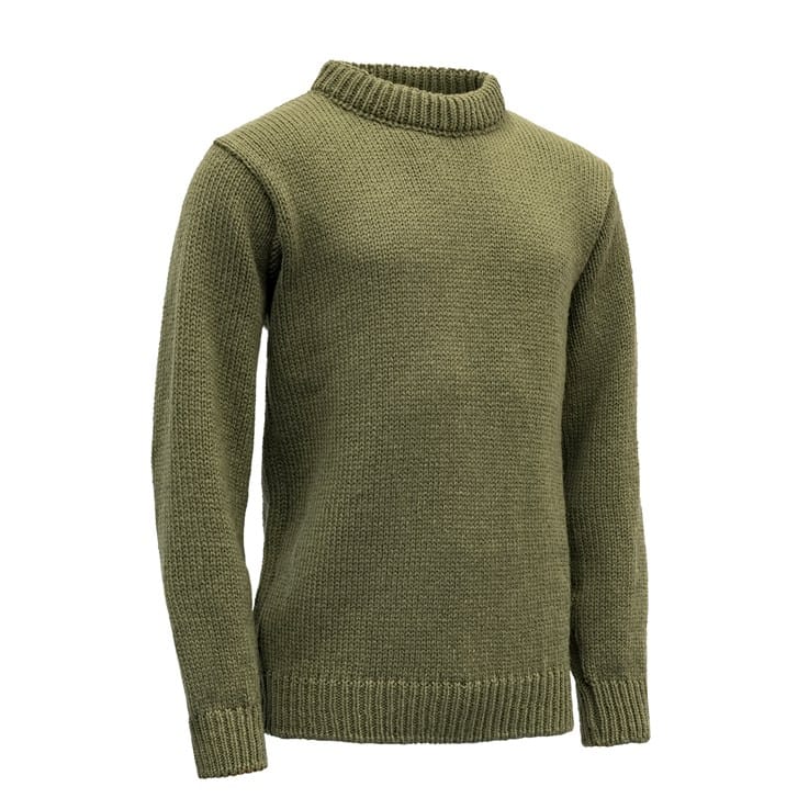 Devold Nansen Sweater Crew Neck Olive