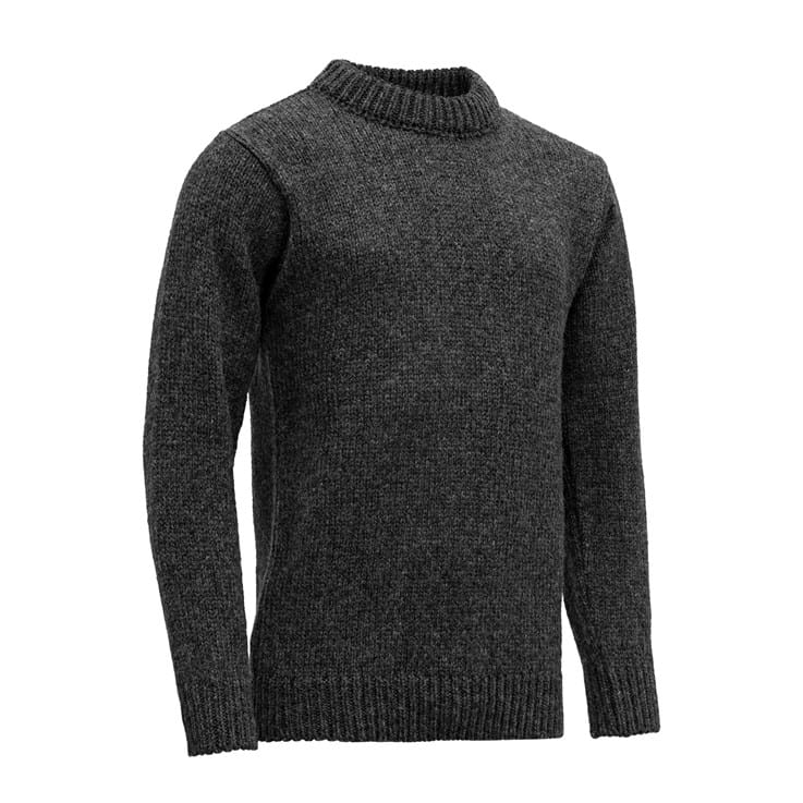 Devold Nansen Sweater Crew Neck Anthracite