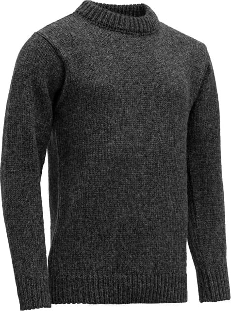 Devold Nansen Man Sweater Crew Neck Anthracite Devold