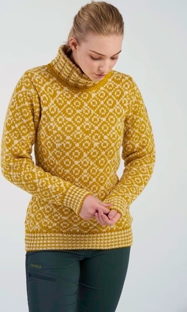 Devold Unisex Svalbard Sweater High Neck Arrowwood Devold Devold Unisex Svalbard Sweater High Neck Arrowwood Devold