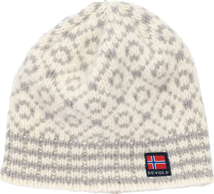 Devold Svalbard Wool Beanie Offwhite/grey Devold