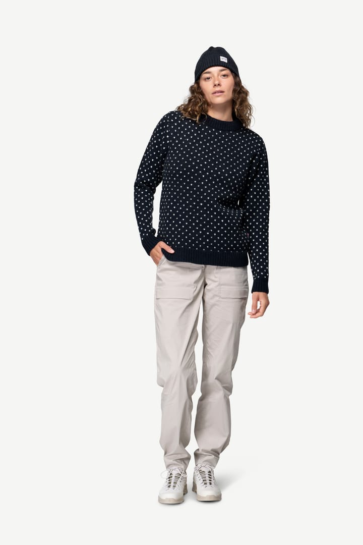 Devold Unisex Sørisen Wool Sweater Ink/Off White Devold Devold Unisex Sørisen Wool Sweater Ink/Off White Devold