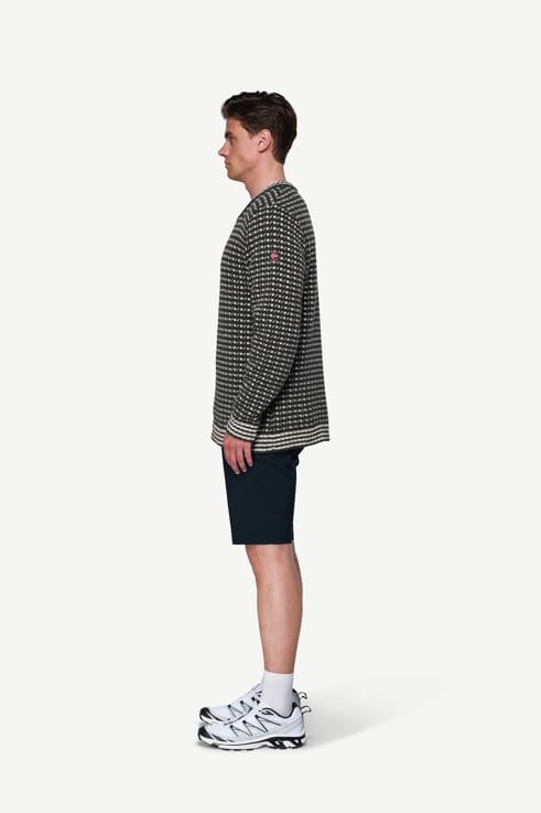 Devold Islender Refined Sweater Ink/offwhite Devold
