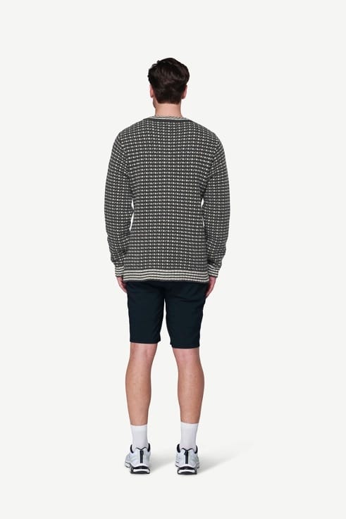 Devold Islender Refined Sweater Ink/offwhite Devold