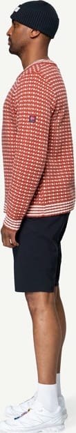 Devold Islender Refined Sweater Marsala/offwhite Devold