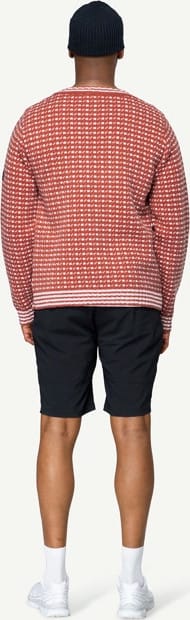 Devold Islender Refined Sweater Marsala/offwhite Devold