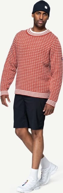 Devold Islender Refined Sweater Marsala/offwhite Devold