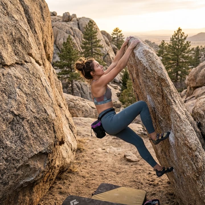 Black Diamond Team Chalk Bag Piton Purple Black Diamond