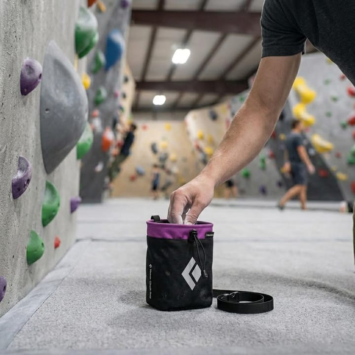 Black Diamond Team Chalk Bag Piton Purple Black Diamond