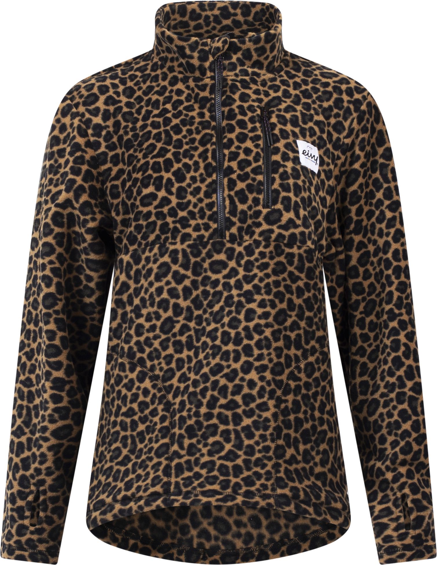 Eivy Women's Techlight Halfzip Fleece Leopard
