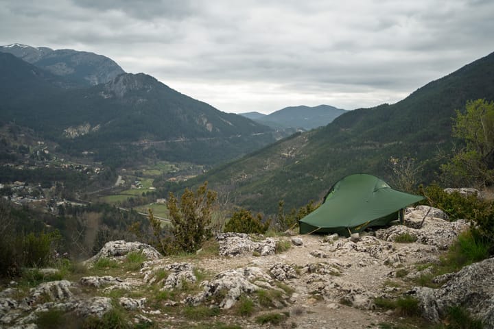 Nordisk Telemark 2.2 LW (2.0) Tent Black Forest Green Nordisk