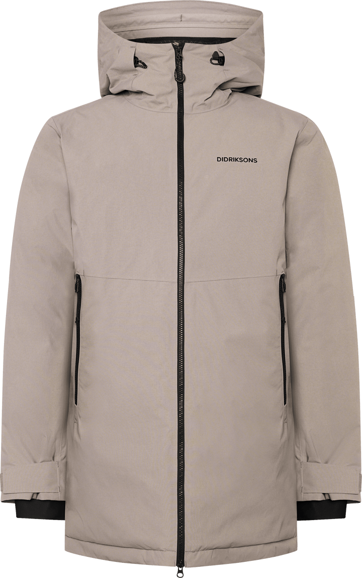Didriksons Men's Tempest Parka Ash Brown Didriksons