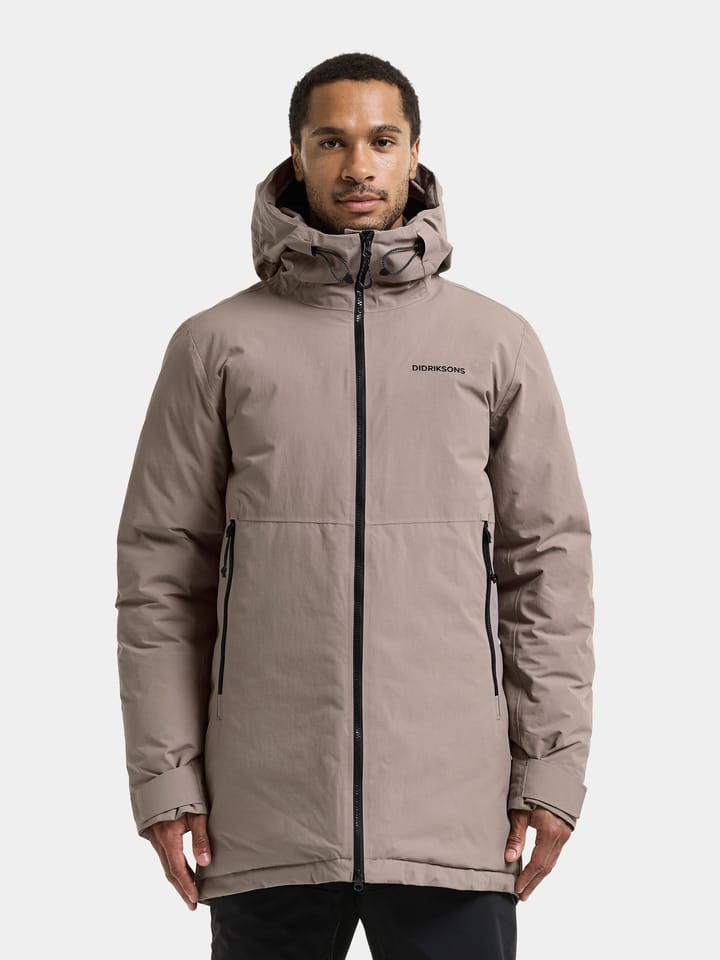 Didriksons Men's Tempest Parka Ash Brown Didriksons
