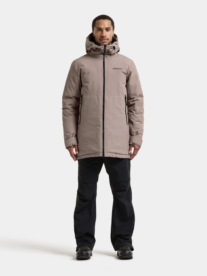 Didriksons Men's Tempest Parka Ash Brown Didriksons