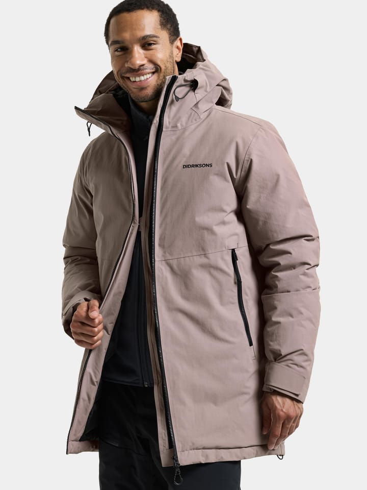 Didriksons Men's Tempest Parka Ash Brown Didriksons