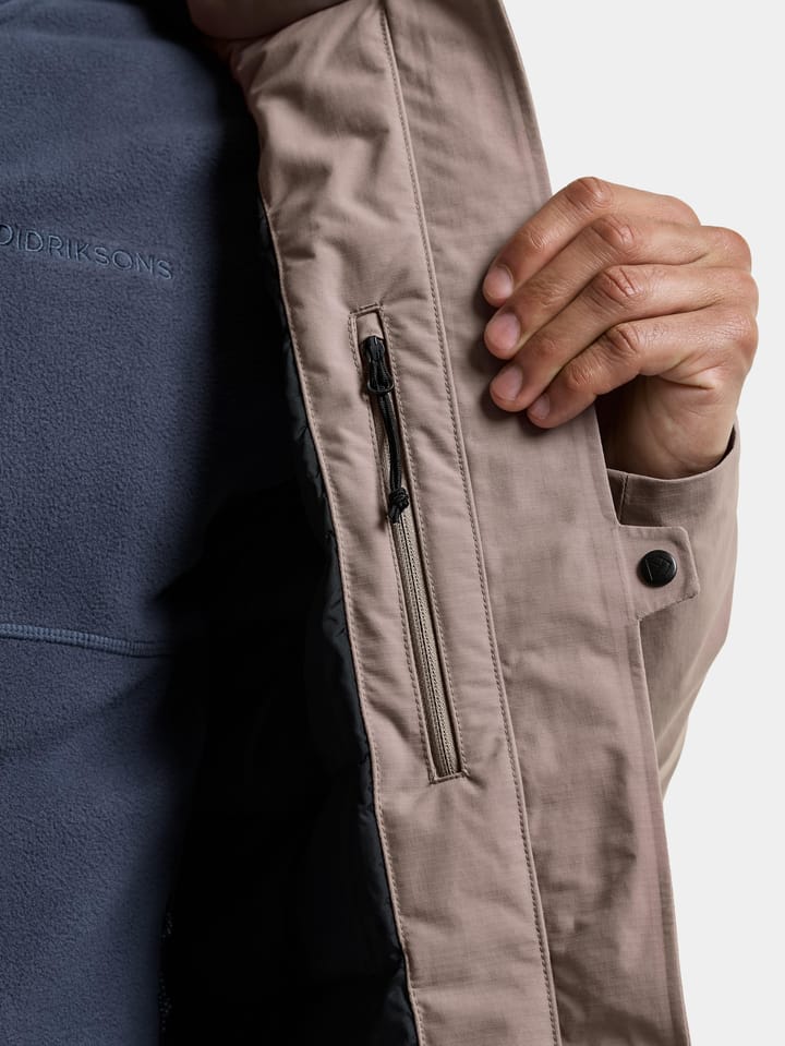 Didriksons Men's Tempest Parka Ash Brown Didriksons