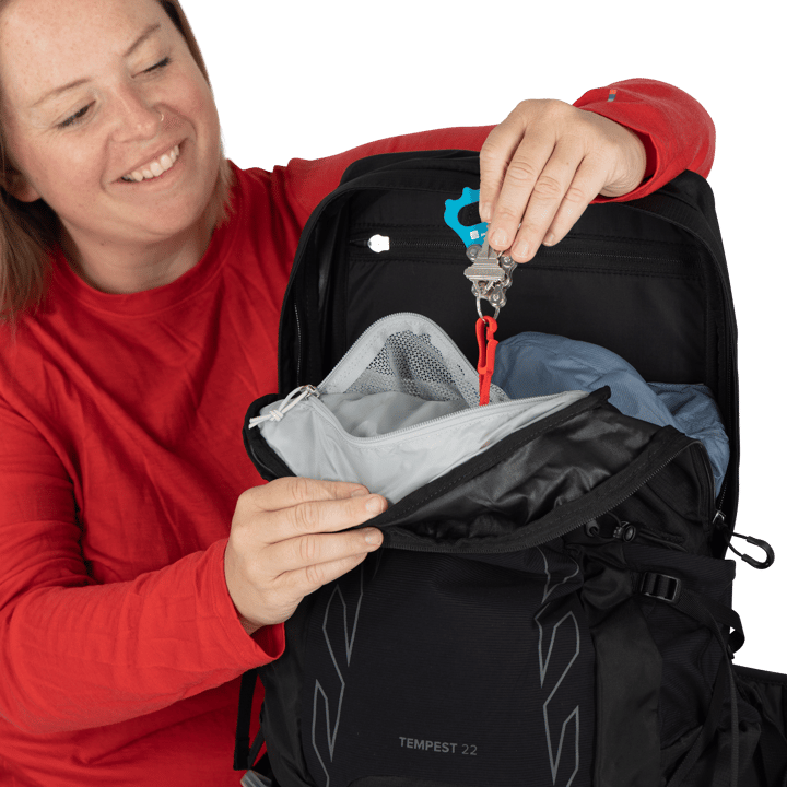 Osprey Women's Tempest 22 Extended Fit Black/Coal Grey Osprey