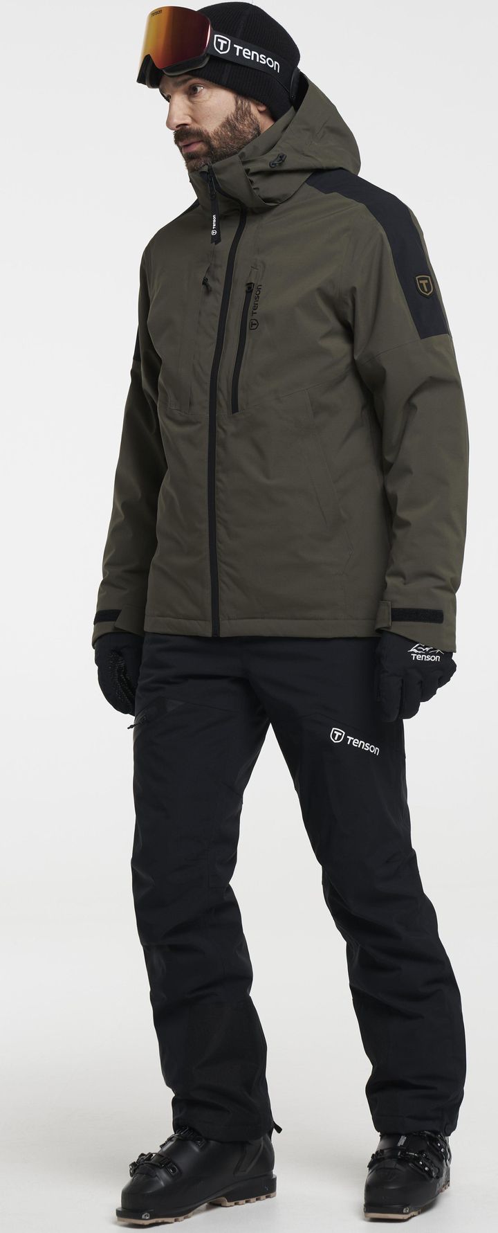 Tenson Men's Core Ski Jacket Olive Tenson
