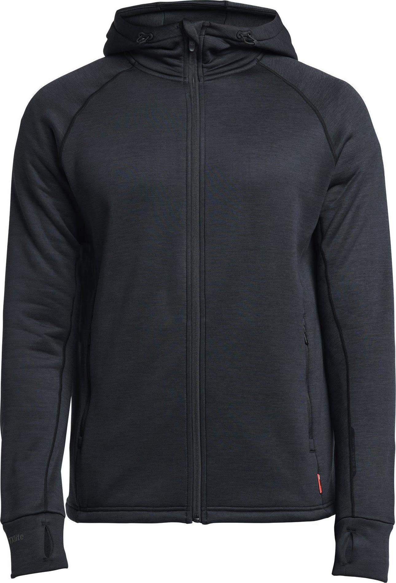 Tenson Men's TXlite Hoodie Zip Black