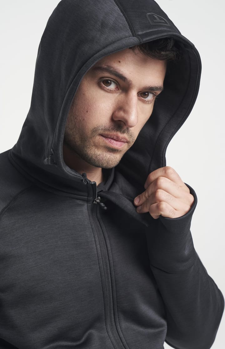 Men's TXlite Hoodie Zip Black Tenson