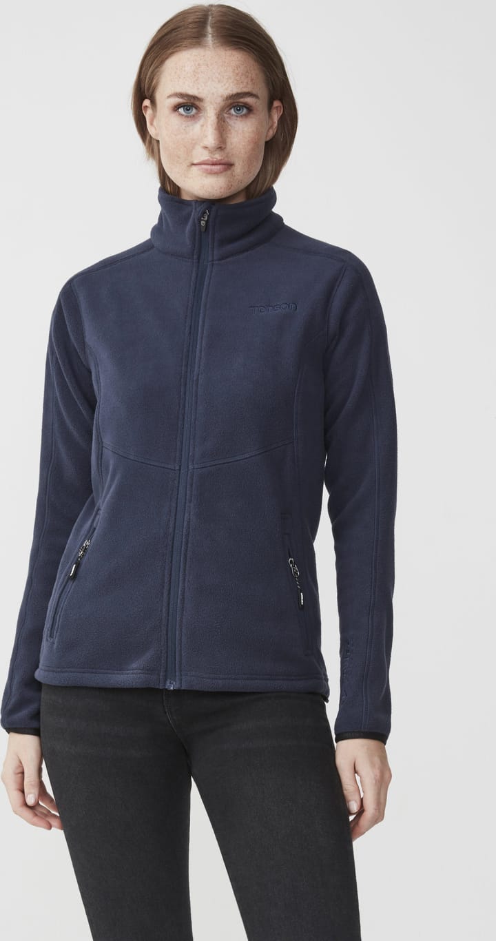 Tenson Women's Miracle Fleece Shirt Dark Navy Tenson
