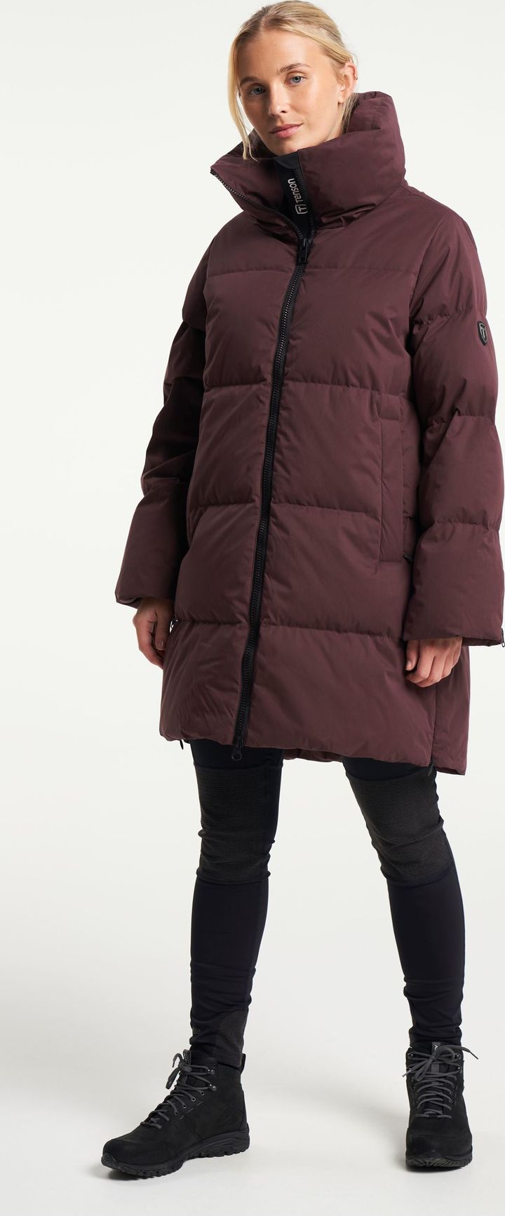 Tenson Women's Shanna Down Jacket Aubergine Tenson Tenson Women's Shanna Down Jacket Aubergine Tenson
