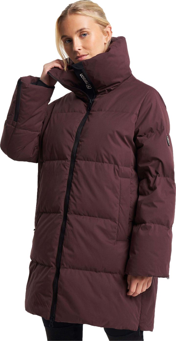 Tenson Women's Shanna Down Jacket Aubergine Tenson Tenson Women's Shanna Down Jacket Aubergine Tenson