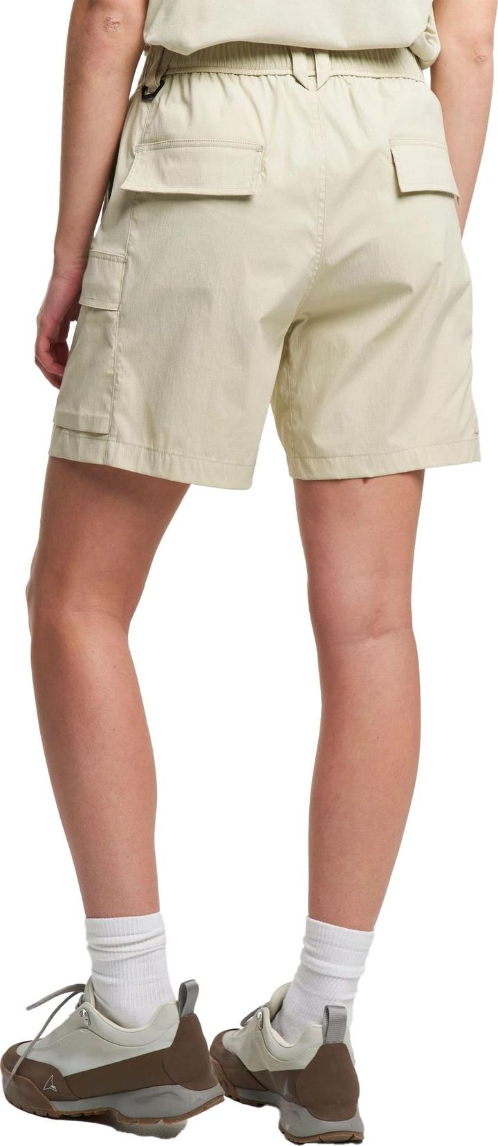 Tenson Women's Camper Cargo Shorts Light Beige Tenson
