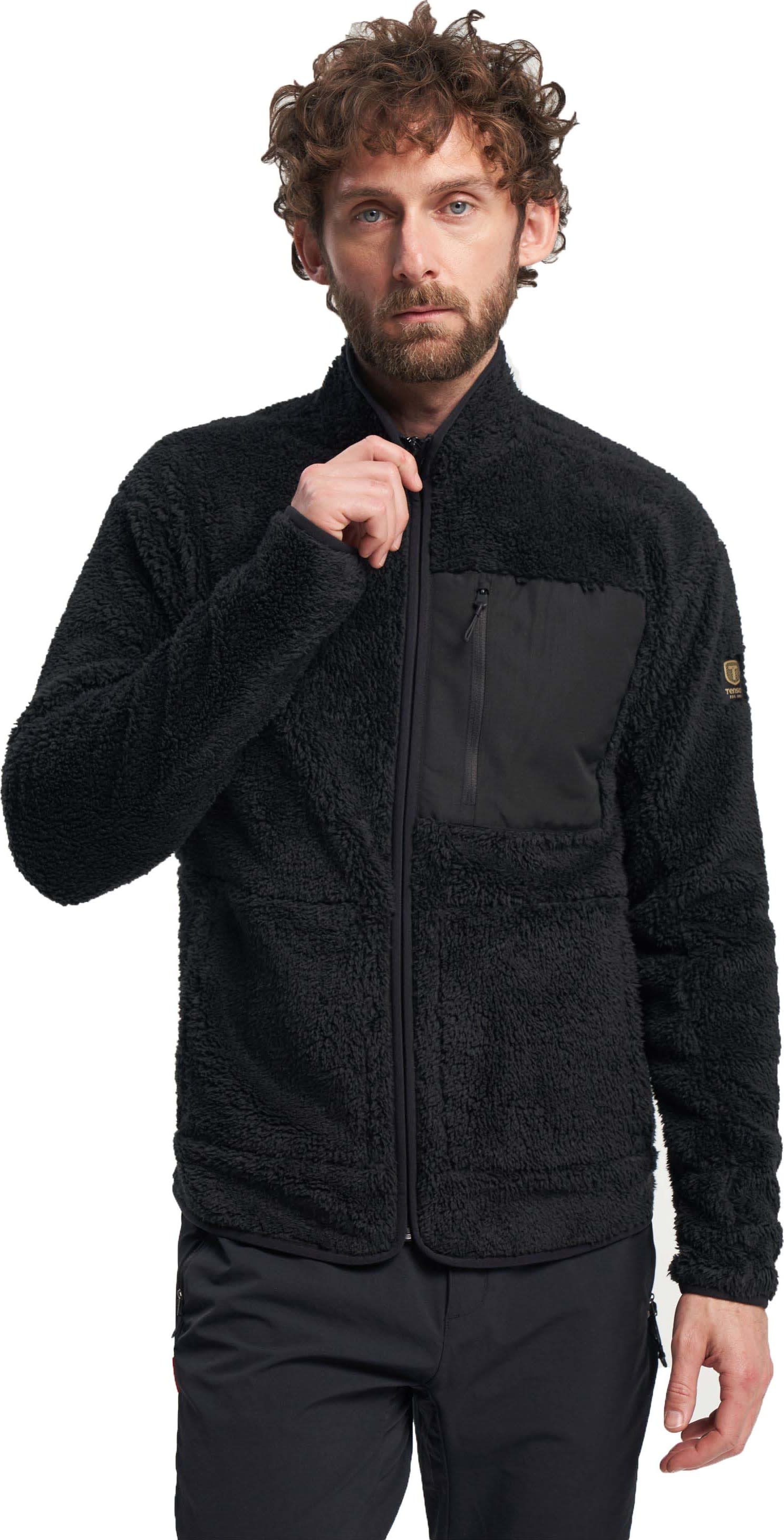 Men's Thermal Pile Zip Jacket Black