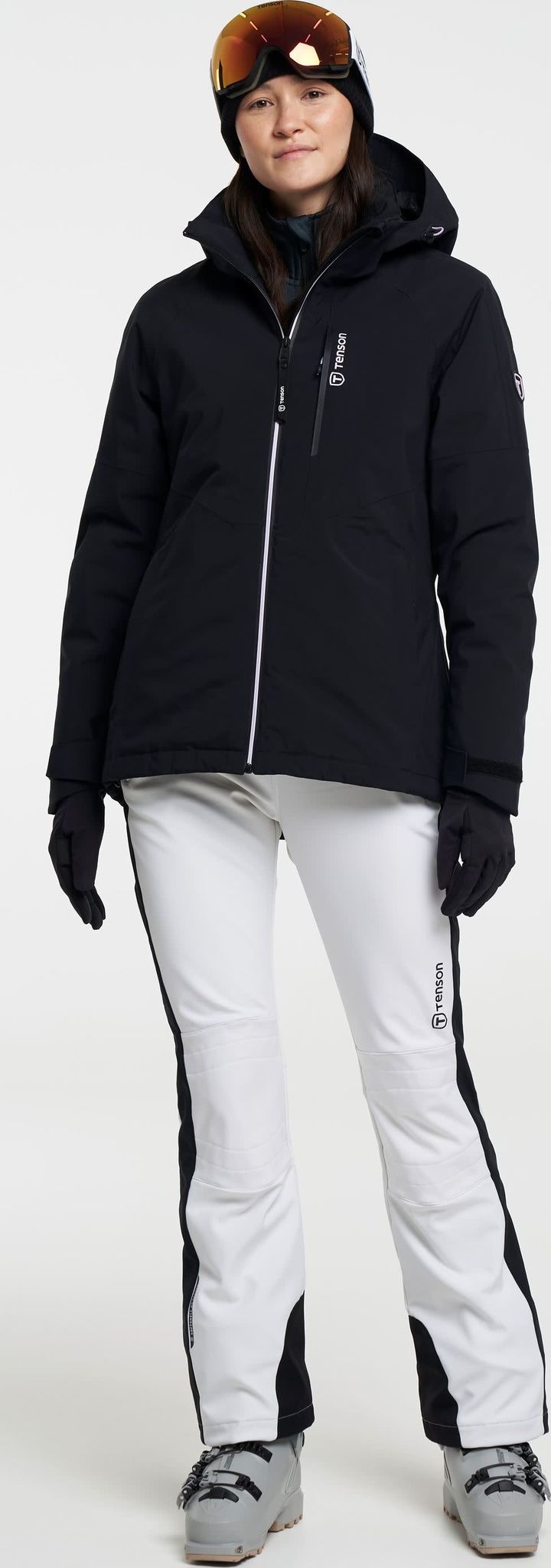 Tenson Women's Core Ski Jacket Black Tenson Tenson Women's Core Ski Jacket Black Tenson