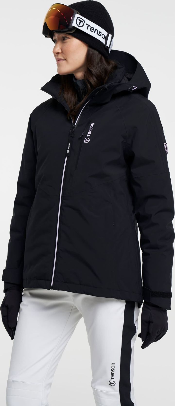 Tenson Women's Core Ski Jacket Black Tenson Tenson Women's Core Ski Jacket Black Tenson