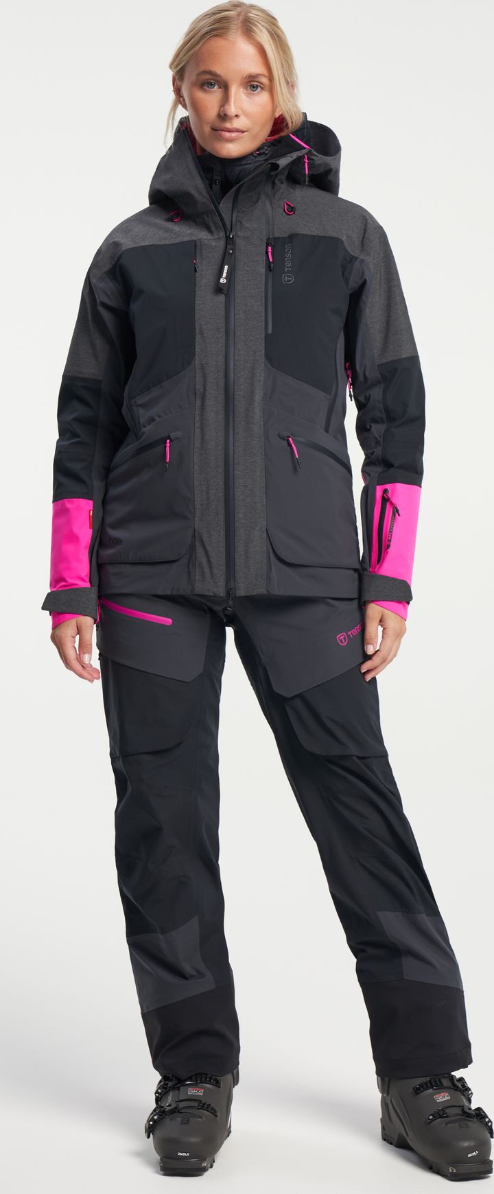 Tenson Women's Touring Shell Jacket Antracithe Tenson