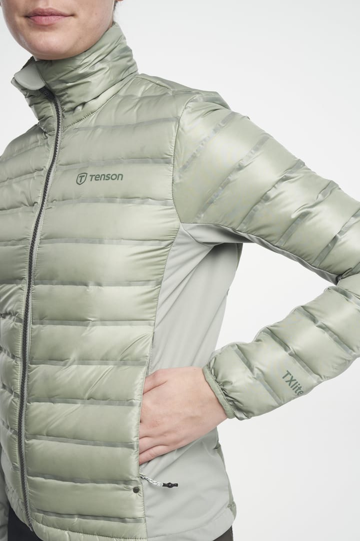 Tenson Women's TXlite Down Jacket Grey Green Tenson
