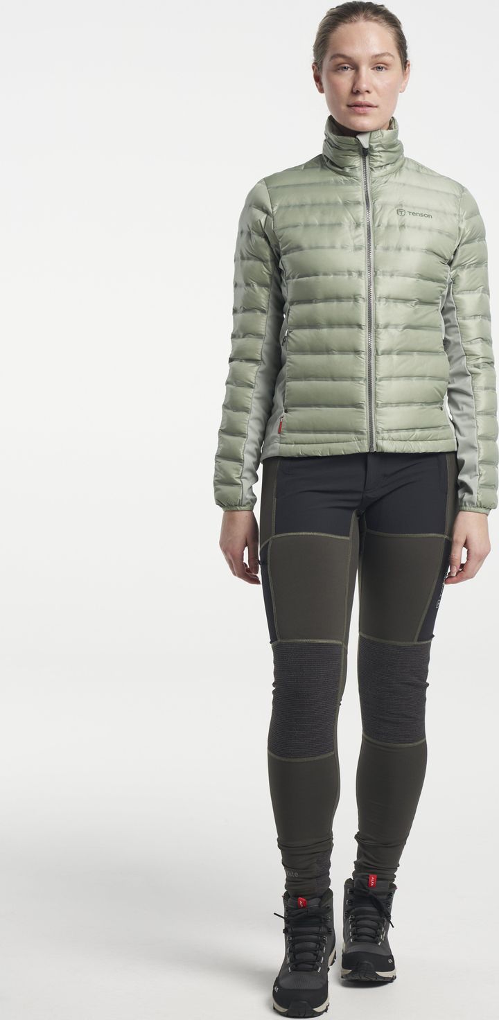 Tenson Women's TXlite Down Jacket Grey Green Tenson