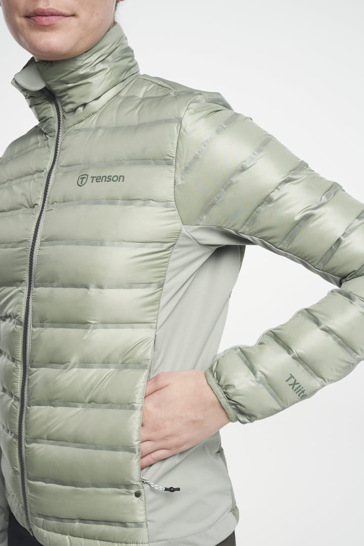 Tenson Women's TXlite Down Jacket Grey Green Tenson