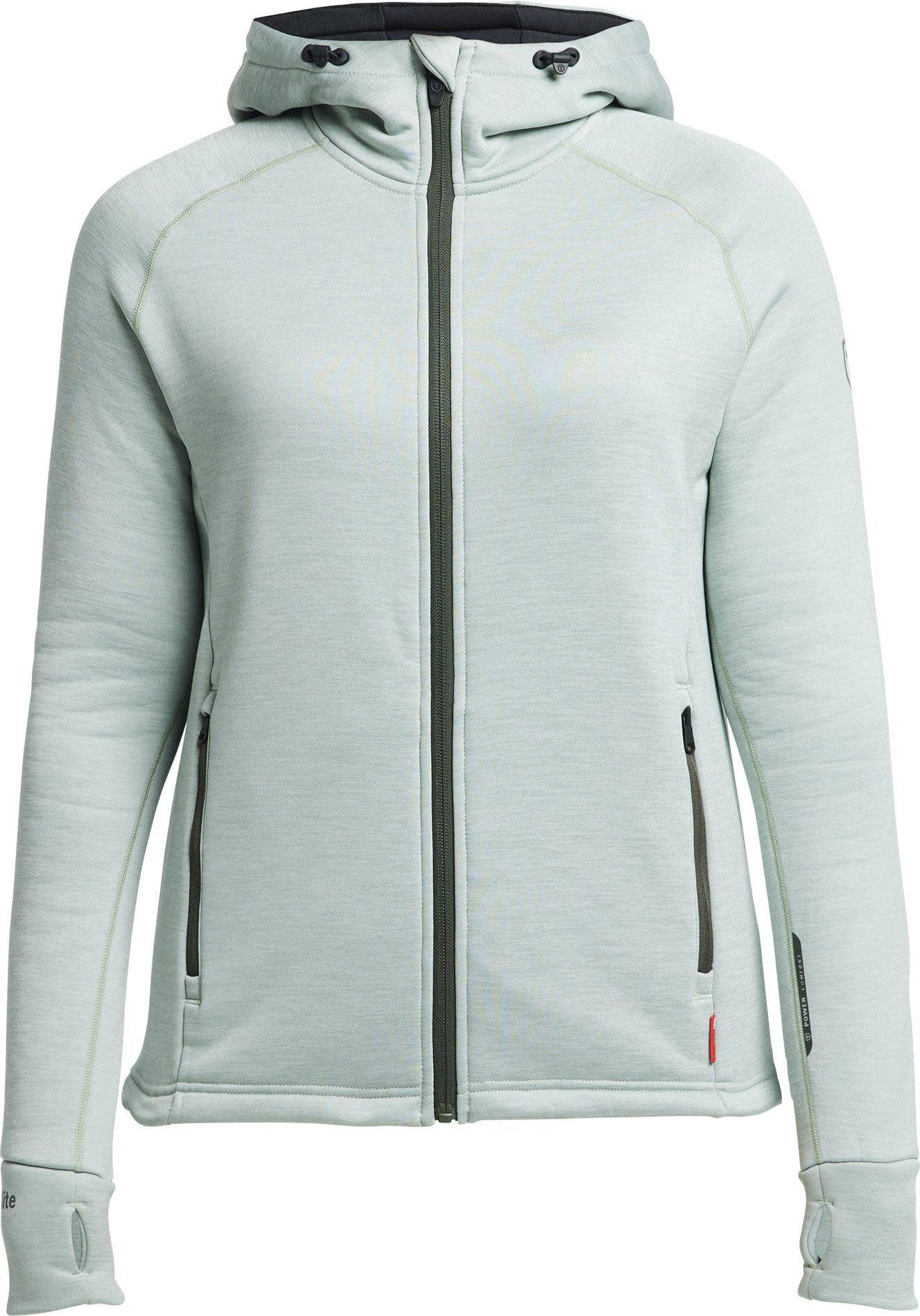 Women's TXlite Hoodie Zip Grey Green