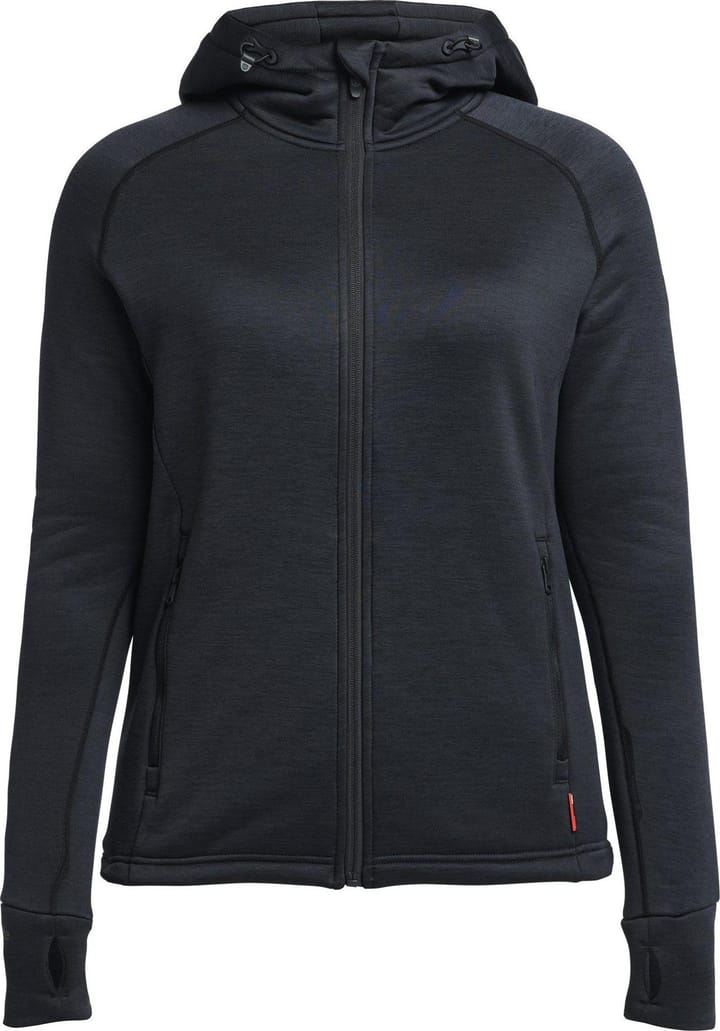 Tenson Women's TXlite Hoodie Zip Black Tenson