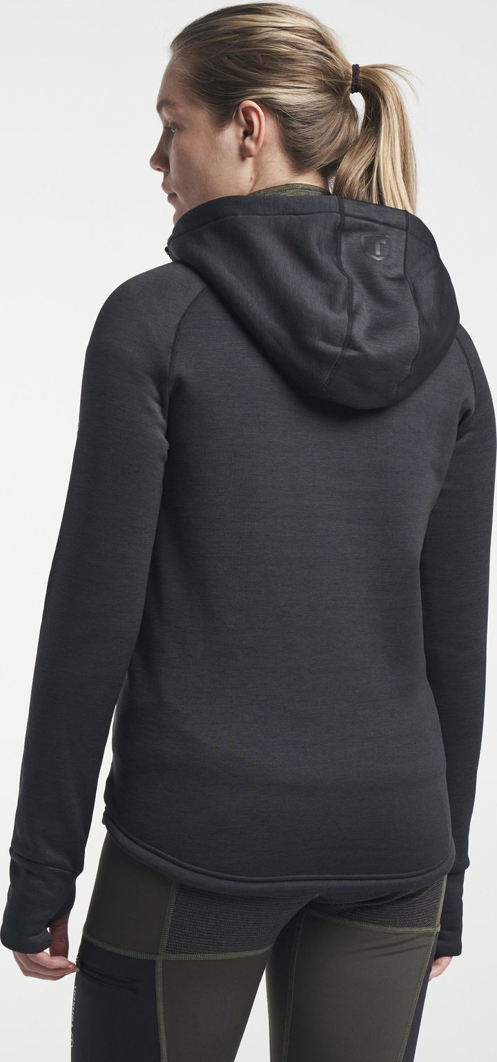 Women's TXlite Hoodie Zip Black Tenson