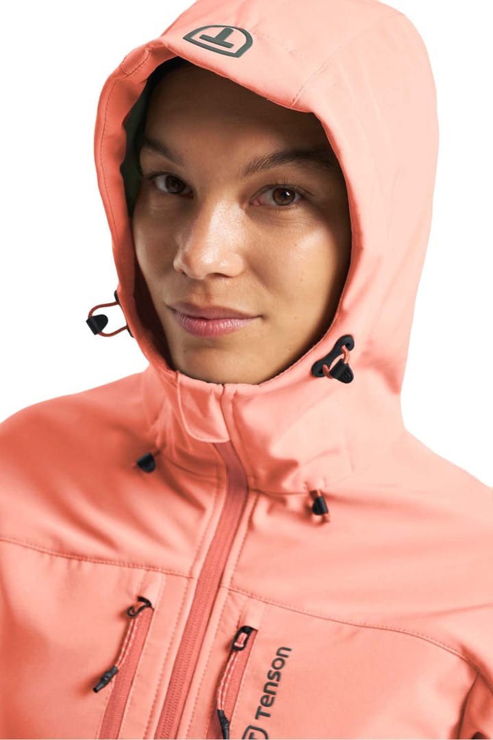 Tenson Women's TXlite Softshell Jacket Guava Glow Tenson