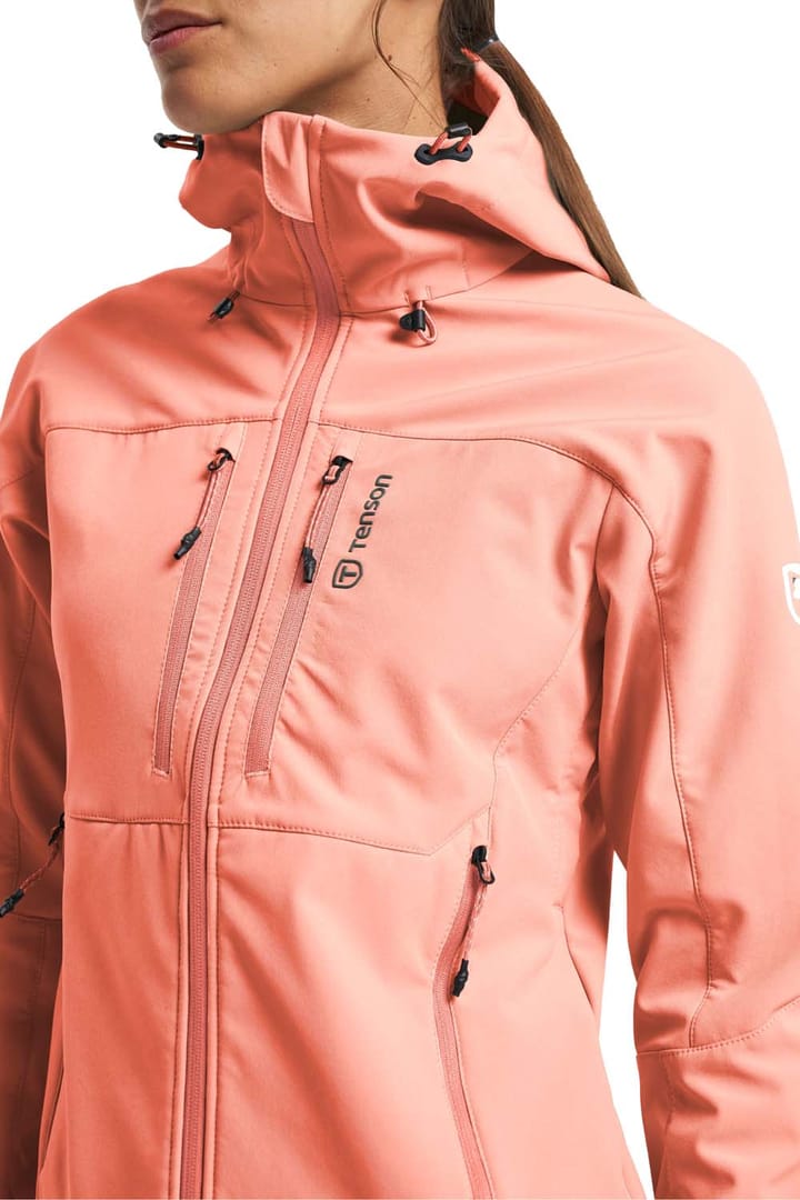 Tenson Women's TXlite Softshell Jacket Guava Glow Tenson