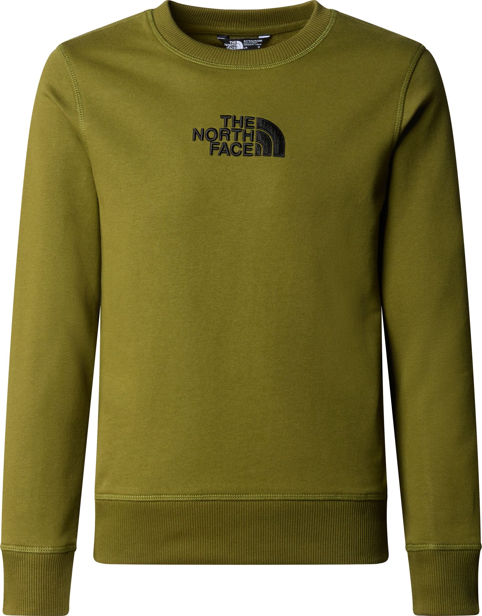 The North Face Boys' Light Drew Peak Sweater Forest Olive