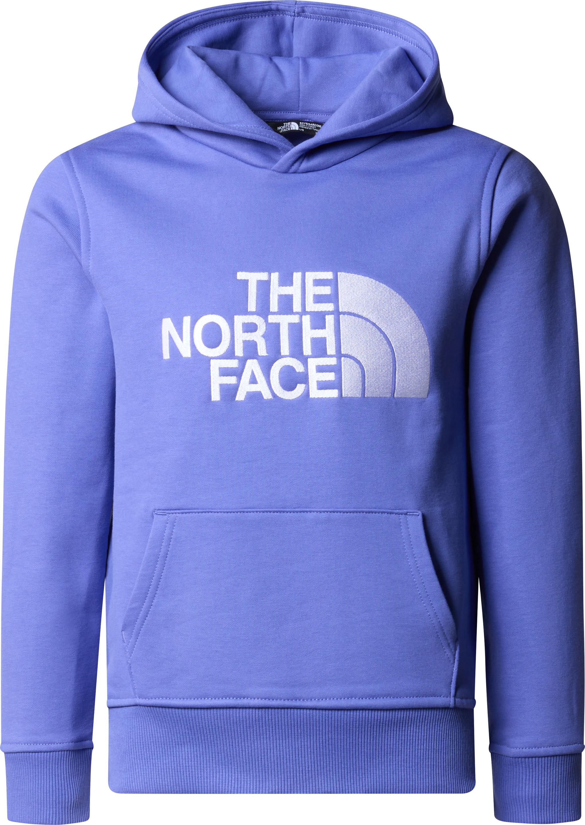 The North Face Boys' Drew Peak Hoodie Dopamine Blue Pitkähihaiset paidat S