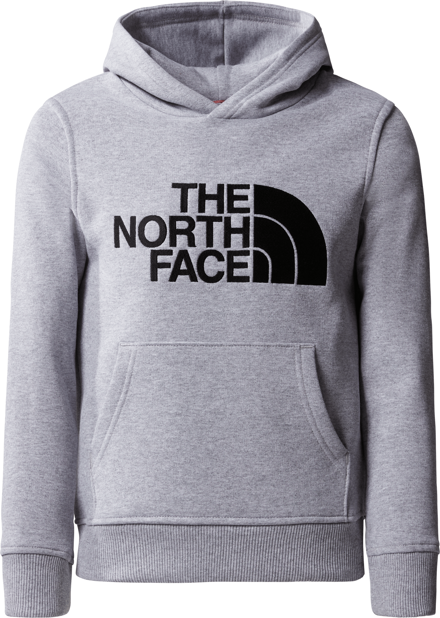 The North Face Boys' Drew Peak Pullover Hoodie TNF Light Grey Heather