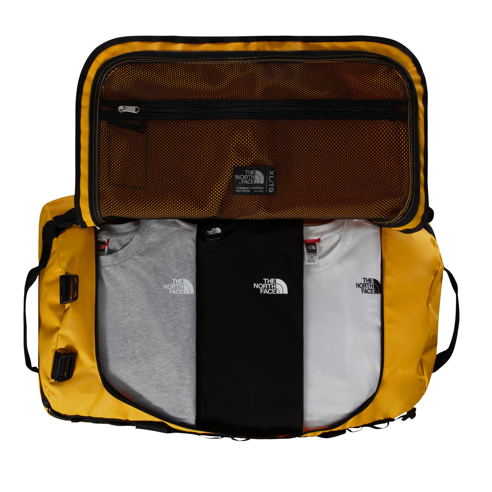 The North Face Base Camp Duffel - XL Summit Gold-Tnf Black-N | Buy